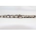 Bracelet Silver Sterling 925 Jewelry Amethyst Gem Stones Women's Handmade A982